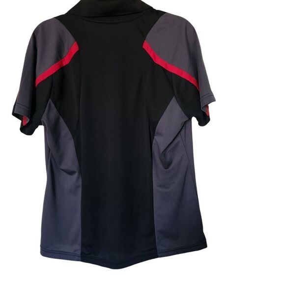 Extreme Performance Womens Tour de Cure Embroidered Polo Shirt Size XL - Picture 2 of 7